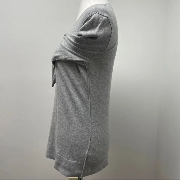 Halogen gray women’s pullover crewneck sweater 3/4 sleeves. Size large grey - Picture 9 of 9